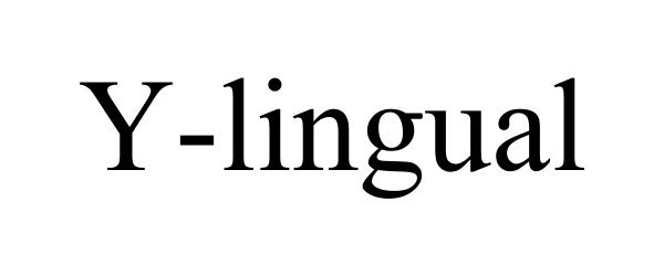 Trademark Logo Y-LINGUAL