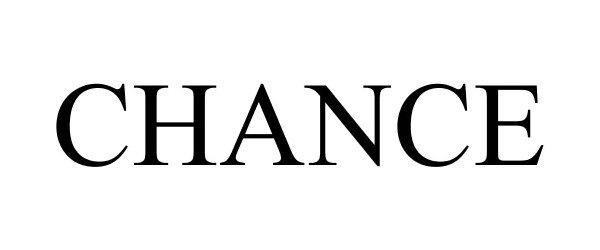 Trademark Logo CHANCE