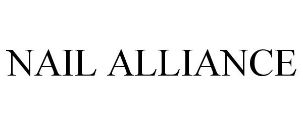 Trademark Logo NAIL ALLIANCE