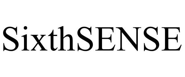 Trademark Logo SIXTHSENSE