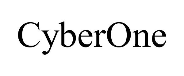 Trademark Logo CYBERONE