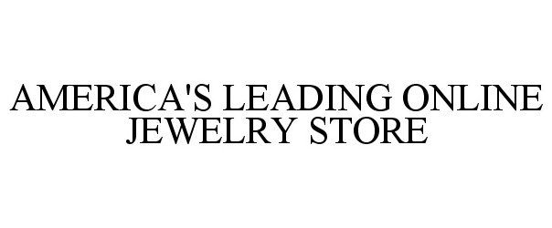 Trademark Logo AMERICA'S LEADING ONLINE JEWELRY STORE