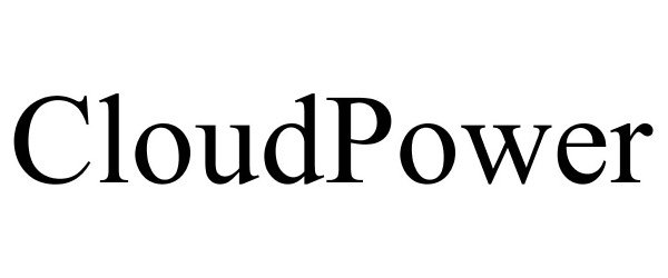  CLOUDPOWER