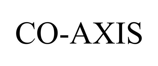 Trademark Logo CO-AXIS