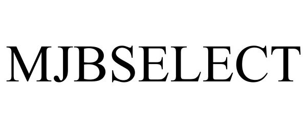 Trademark Logo MJBSELECT