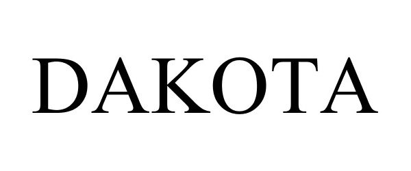 Trademark Logo DAKOTA