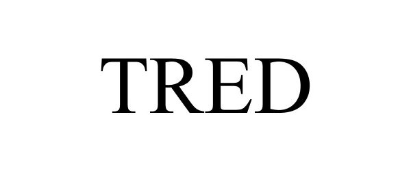 Trademark Logo TRED