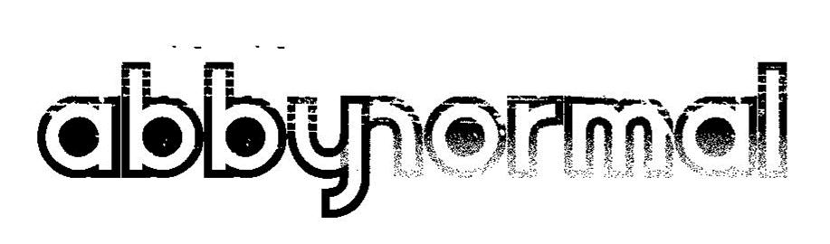 Trademark Logo ABBYNORMAL