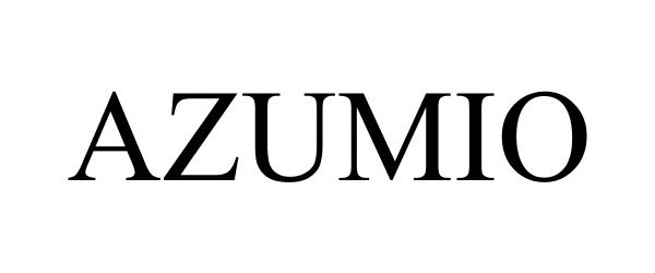Trademark Logo AZUMIO