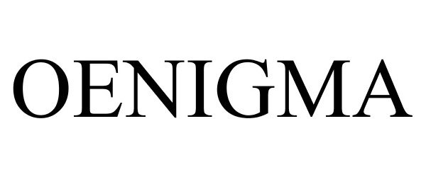 Trademark Logo OENIGMA