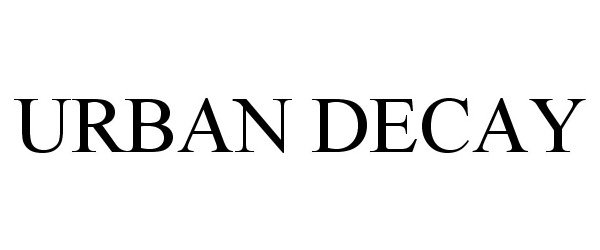 Trademark Logo URBAN DECAY
