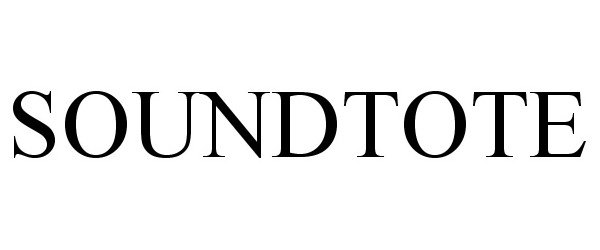 Trademark Logo SOUNDTOTE