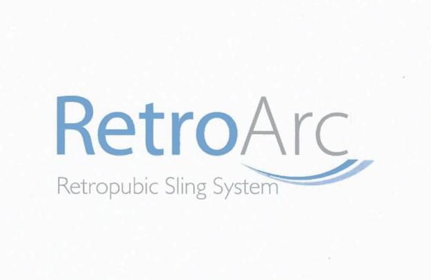 Trademark Logo RETROARC RETROPUBIC SLING SYSTEM