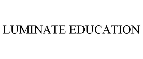  LUMINATE EDUCATION