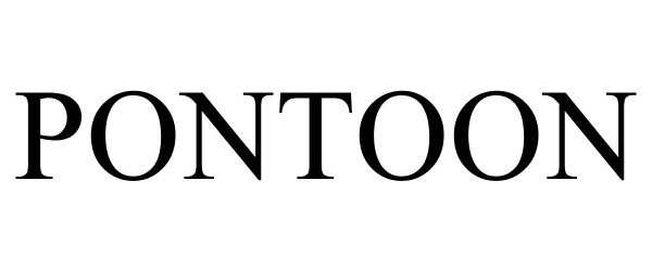 Trademark Logo PONTOON