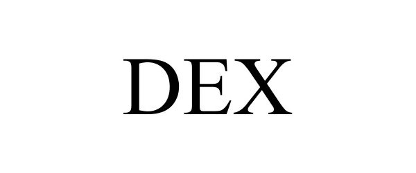 Trademark Logo DEX