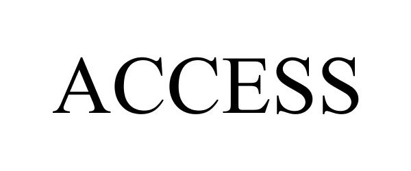 Trademark Logo ACCESS
