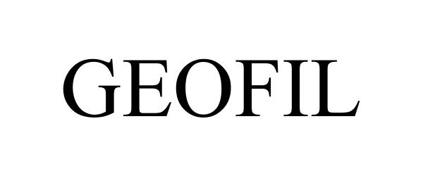 Trademark Logo GEOFIL