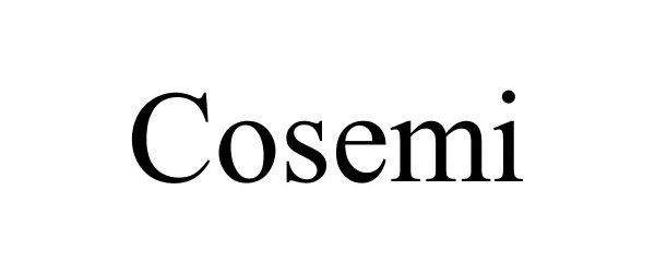 Trademark Logo COSEMI