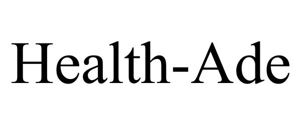 HEALTH-ADE