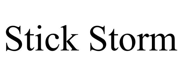 Trademark Logo STICK STORM