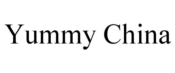 Trademark Logo YUMMY CHINA