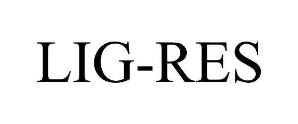 Trademark Logo LIG-RES