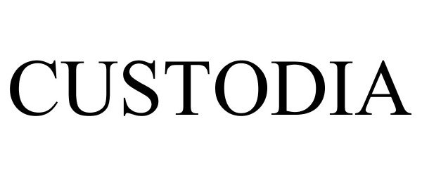 Trademark Logo CUSTODIA