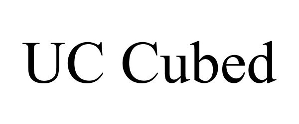 Trademark Logo UC CUBED