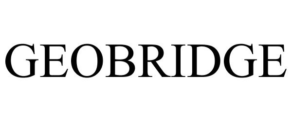 Trademark Logo GEOBRIDGE