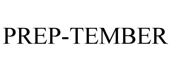 Trademark Logo PREP-TEMBER