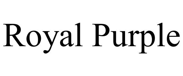 ROYAL PURPLE