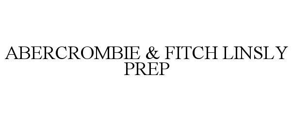  ABERCROMBIE &amp; FITCH LINSLY PREP