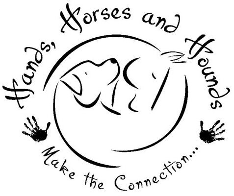 Trademark Logo HANDS, HORSES AND HOUNDS MAKE THE CONNECTION...