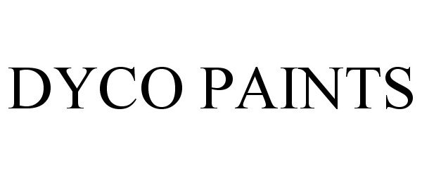 Trademark Logo DYCO PAINTS