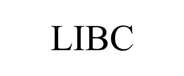 Trademark Logo LIBC
