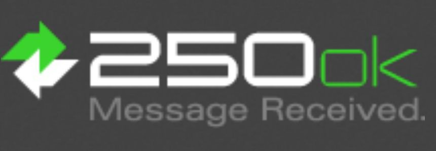 Trademark Logo 250OK MESSAGE RECEIVED