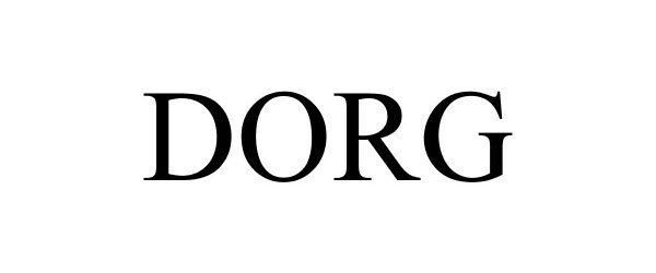 Trademark Logo DORG