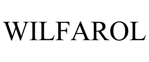 Trademark Logo WILFAROL