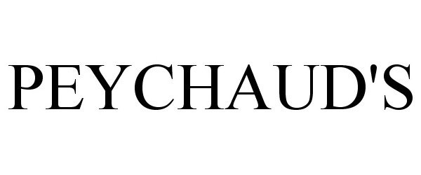 Trademark Logo PEYCHAUD'S