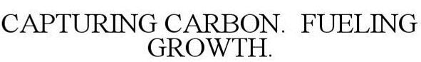  CAPTURING CARBON. FUELING GROWTH.