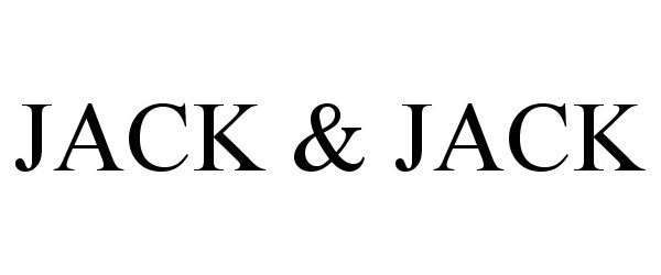  JACK &amp; JACK