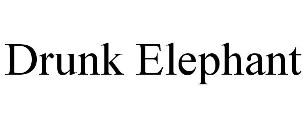 Trademark Logo DRUNK ELEPHANT