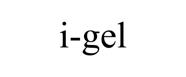 Trademark Logo I-GEL