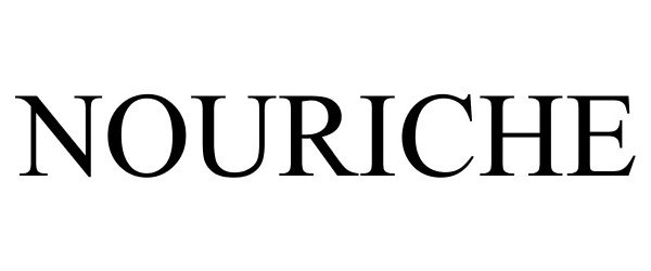 Trademark Logo NOURICHE