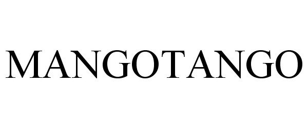 Trademark Logo MANGOTANGO