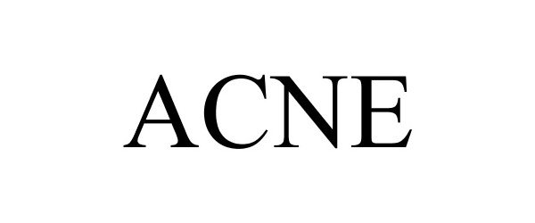 Trademark Logo ACNE