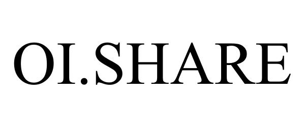 Trademark Logo OI.SHARE