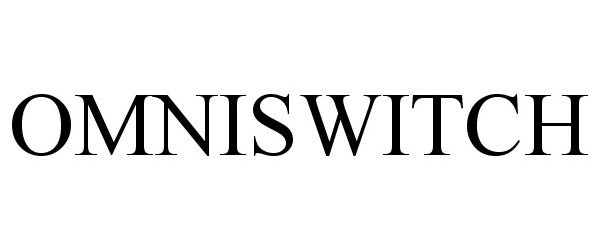 Trademark Logo OMNISWITCH