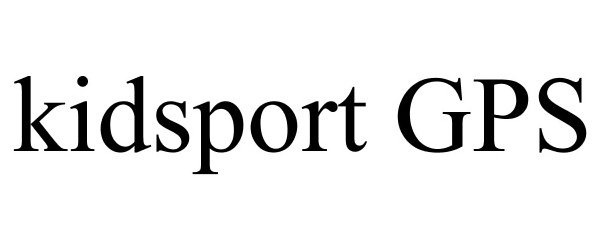 Trademark Logo KIDSPORT GPS